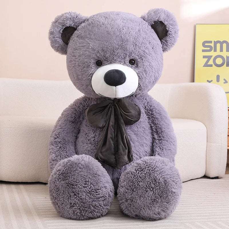 Ours gris sales peluche