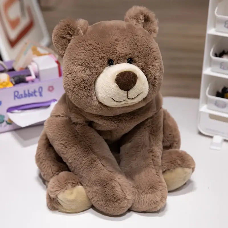 peluches ours marron 50cm