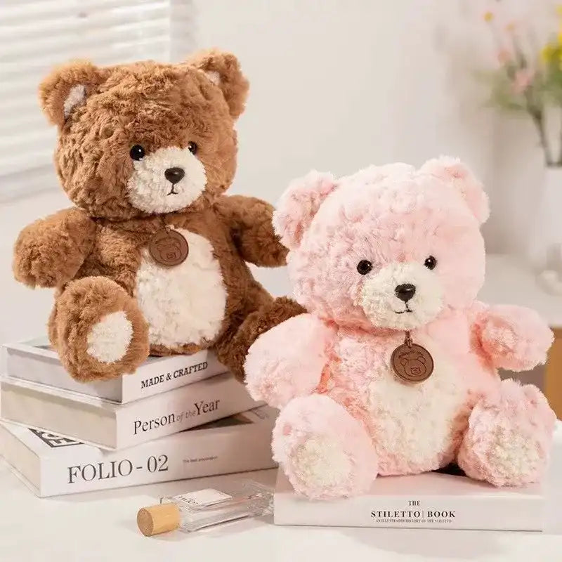 osito de peluche rosa suave