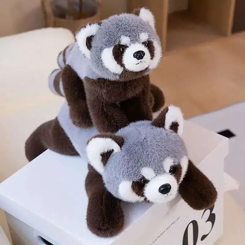 peluche panda gris