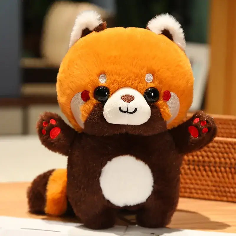 peluche panda roux kawaii