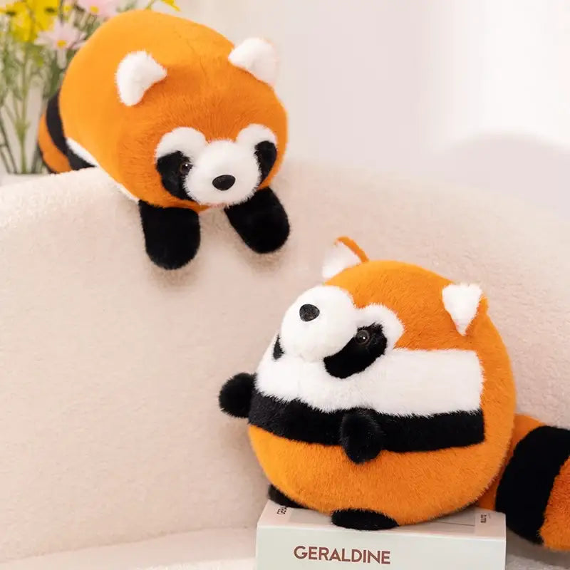 peluche panda roux marrante