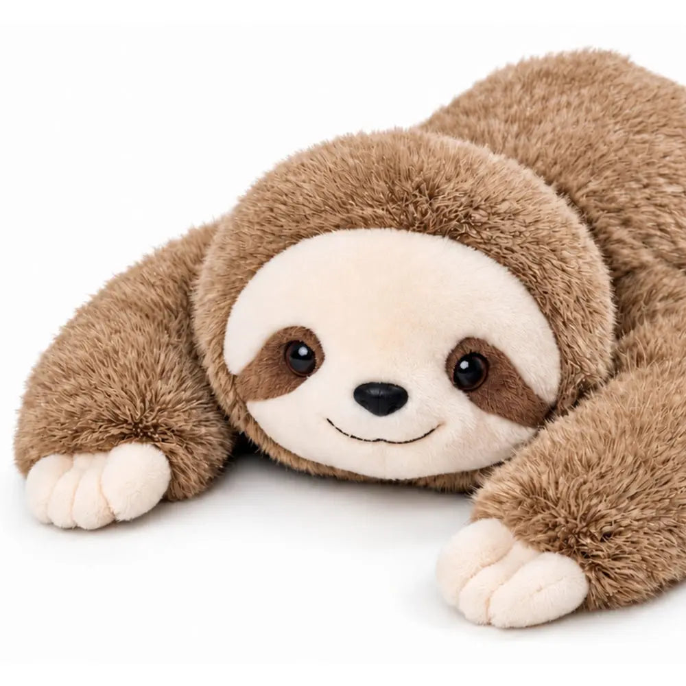 Brown Sloth with long arms plush toy
