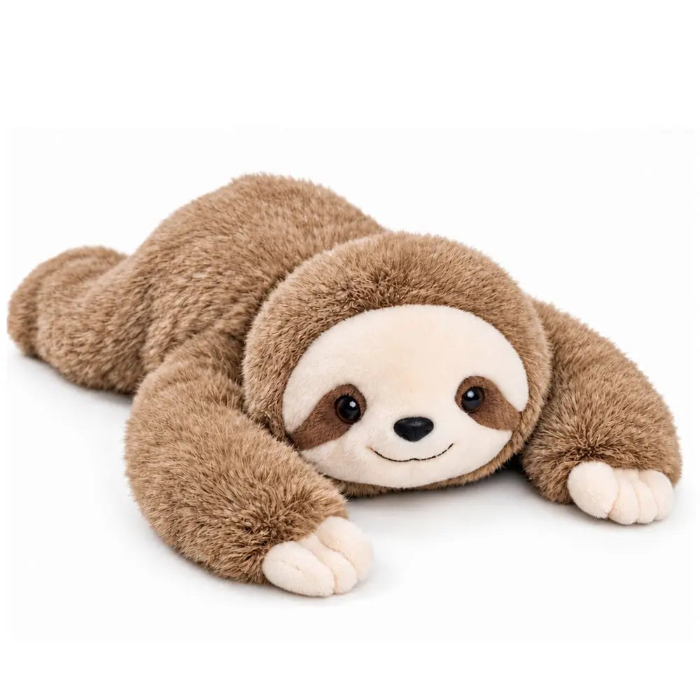 Brown Sloth with long arms plush toy