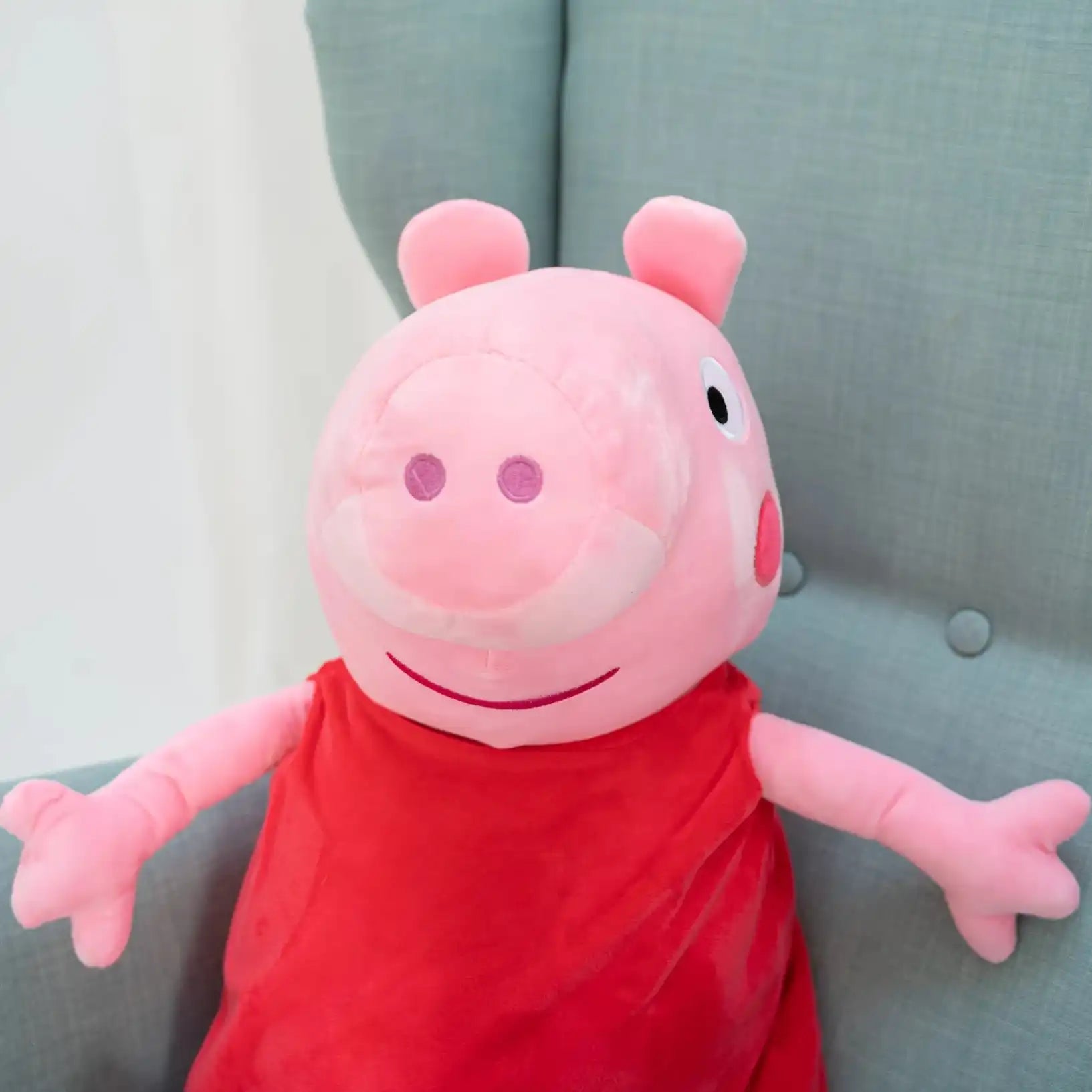 peluche peppa pig rose