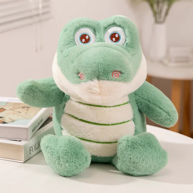 peluche petit crocodile