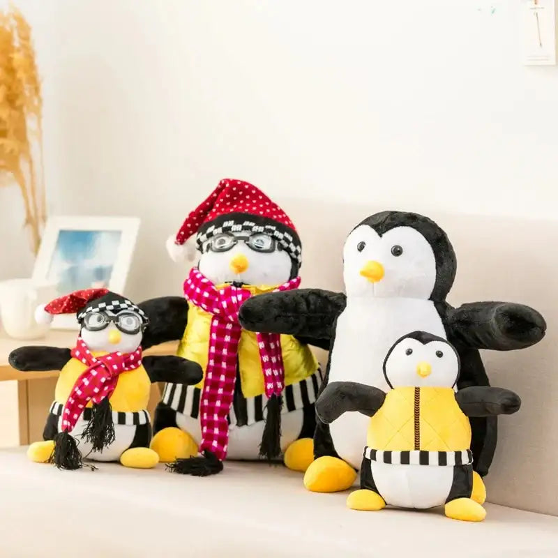 peluche pingouin originale