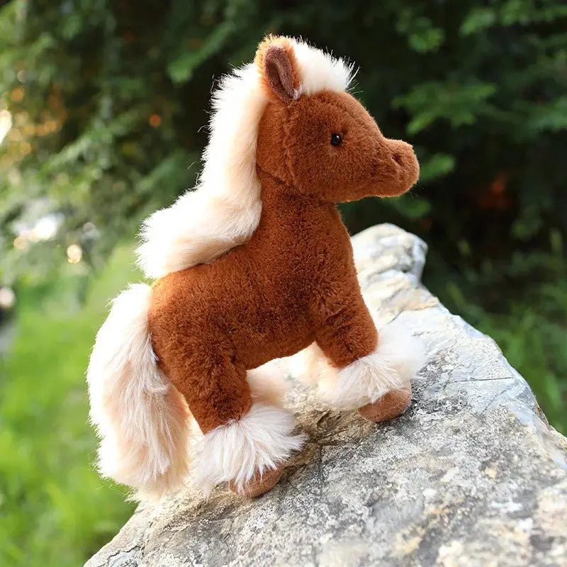 peluche poney shetland