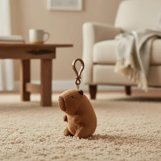 peluche porte-clés capybara
