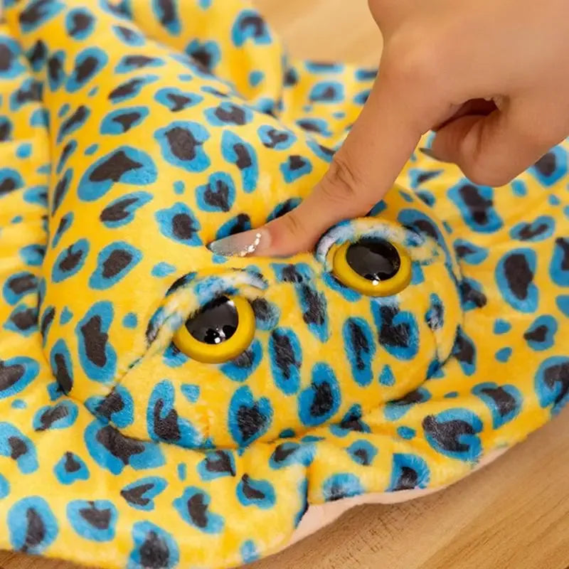 plush stingray with big eyes