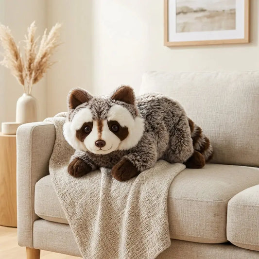 Brown Raccoon 40 cm plush toy
