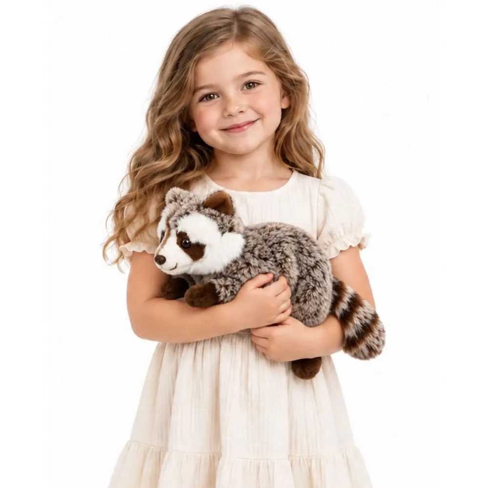 Brown Raccoon 40 cm plush toy