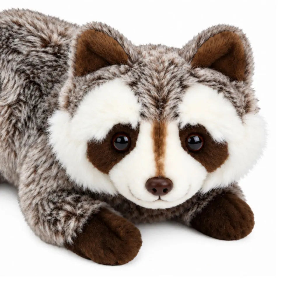 Brown Raccoon 40 cm plush toy