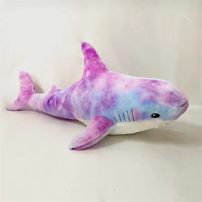 Multicolored Shark Plush 15 to 140cm