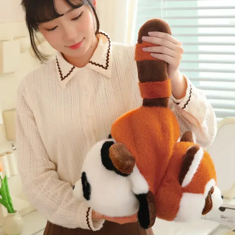 peluche reversible panda