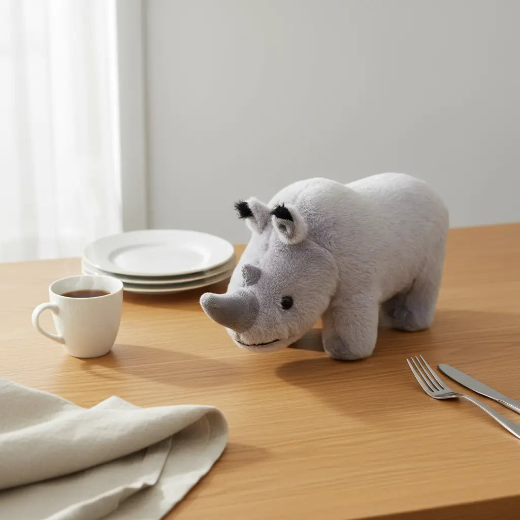 rhino plush toy