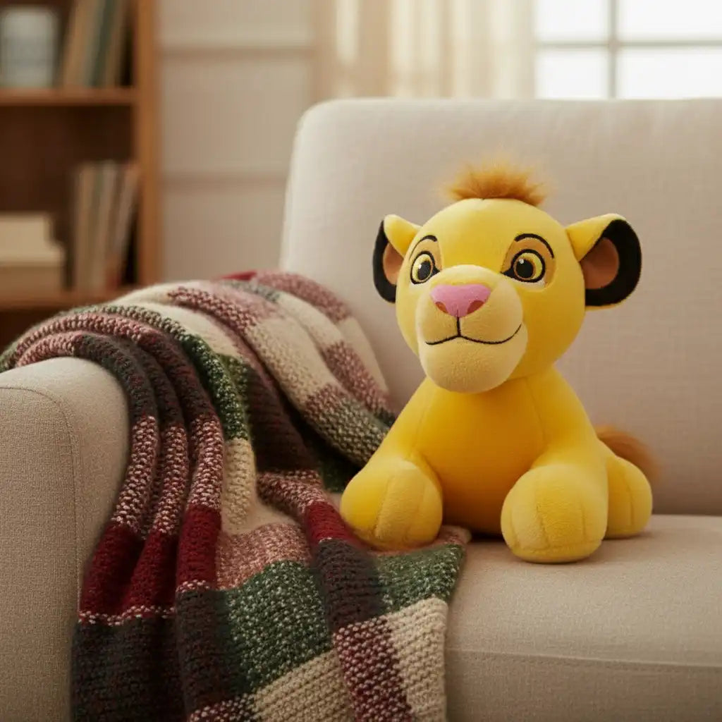 peluche simba musique