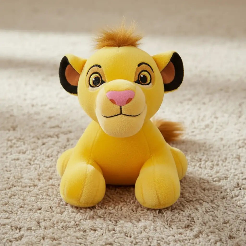 peluche simba sonore