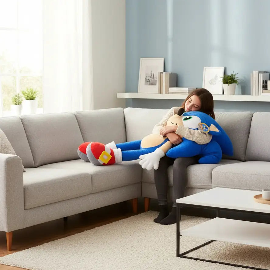 peluche sonic 100 cm