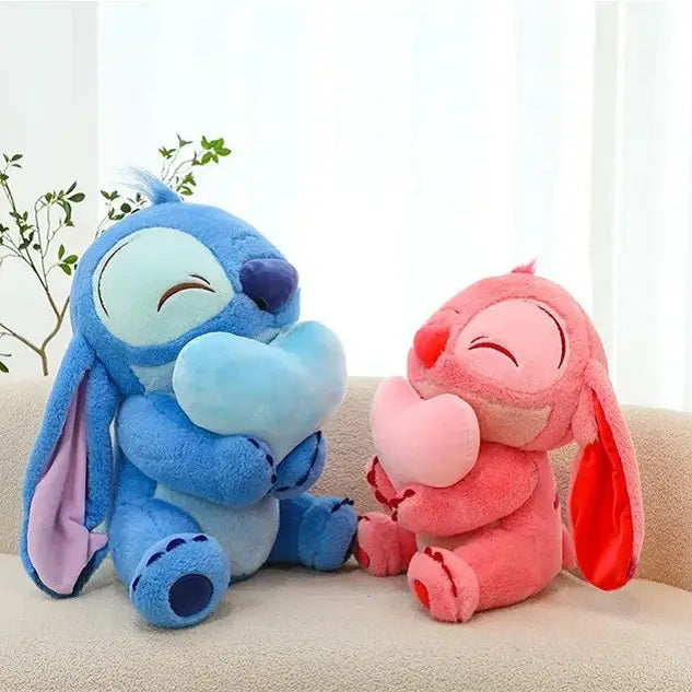 peluche stitch amoureux