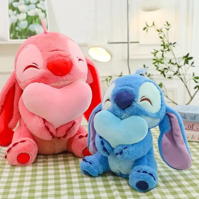 peluche stitch coeur