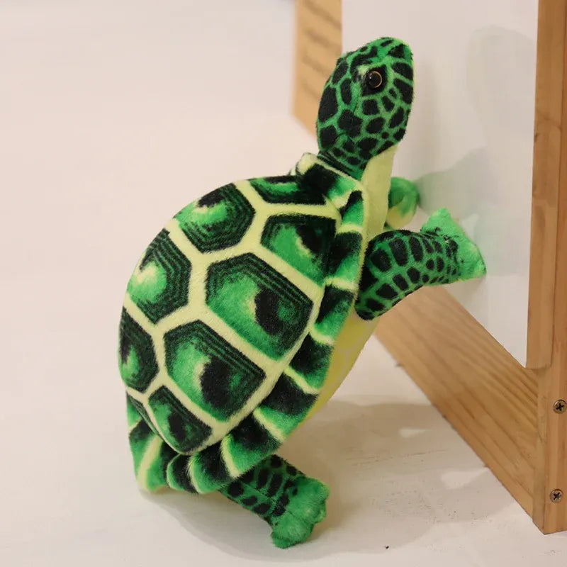 green turtle plush toy