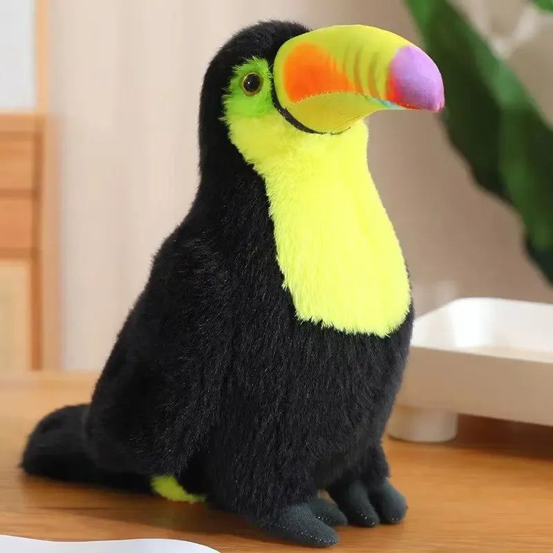 yellow toucan plush toy