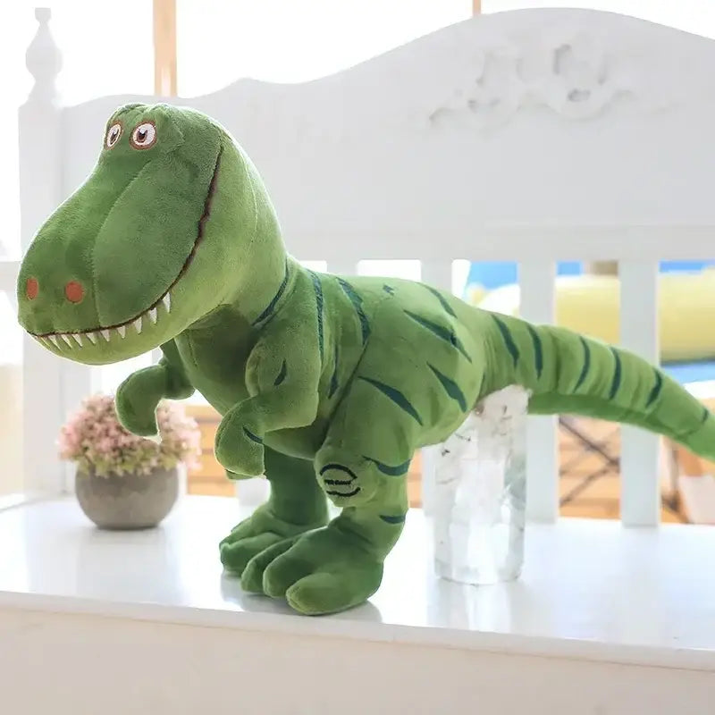 peluche trex vert