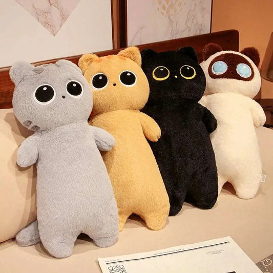 peluches chats grands yeux