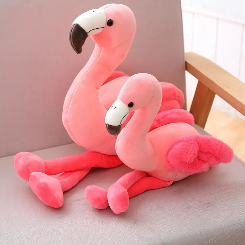 peluches flamants roses