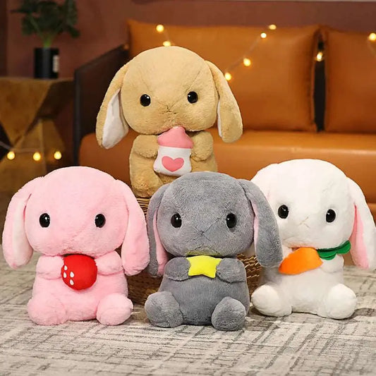 peluches lapins gourmands