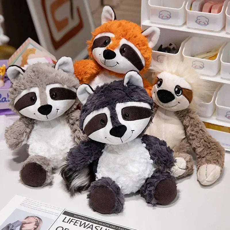 peluches racoons