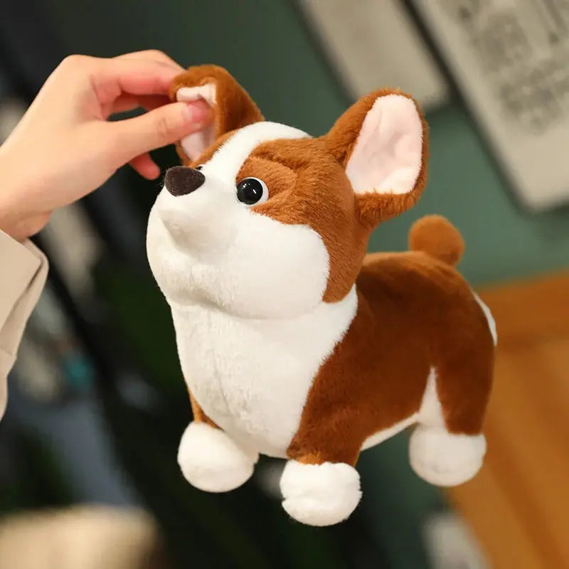 petite peluche corgi