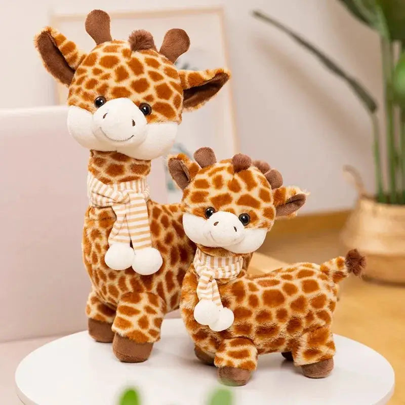 petite peluche girafe