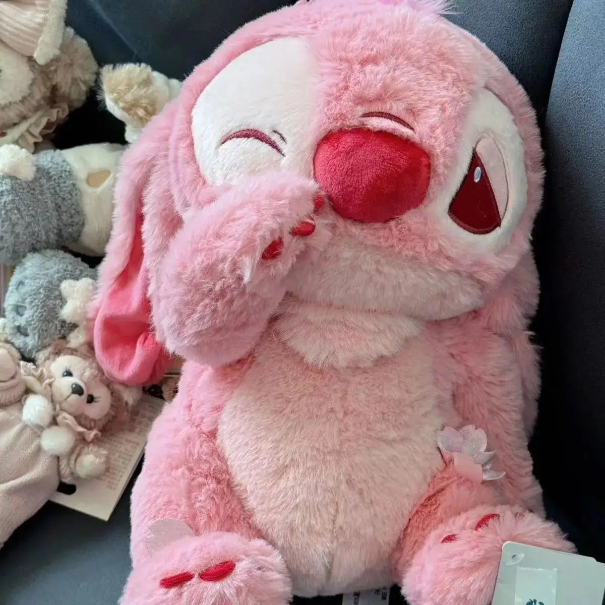 petite peluche stitch rose