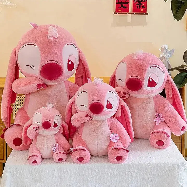 Pink stitch teddy online