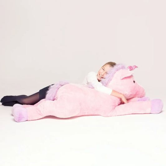 Peluche Licorne Géante - 50 à 220cm